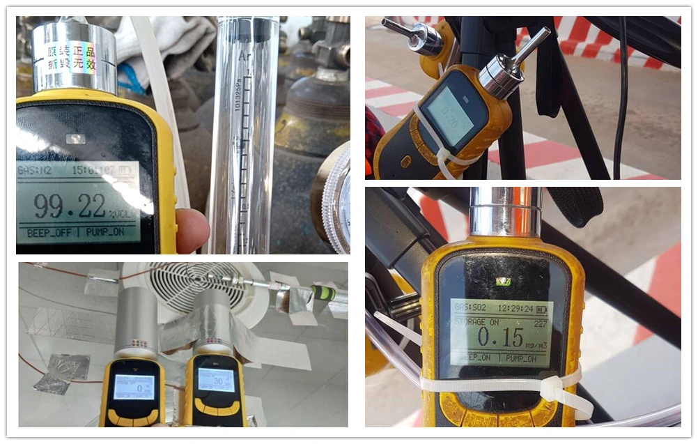 Skz1050-Co Biogas Analzyer Gas Measurement Smoke Alarm and Co Detector Gas Detector in Alarm