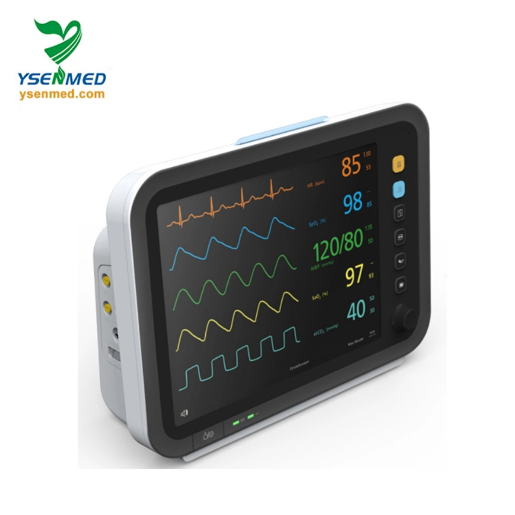Medical Equipment Yspm80g ICU Portable Multi-Parameter Patient Monitor