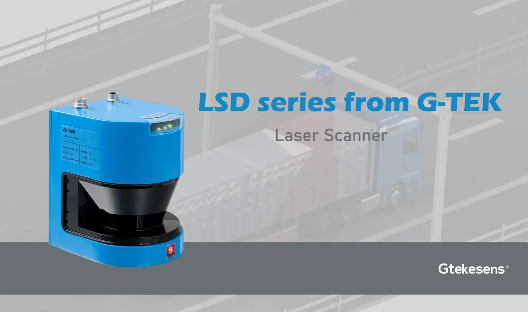 50m 2D Laser Lidar Scanner Sensor/Vehicle Measurement Lidar Scanner for Classification and Separation of Vehicles at Toll Stations/Vehicle Dimension Measurement