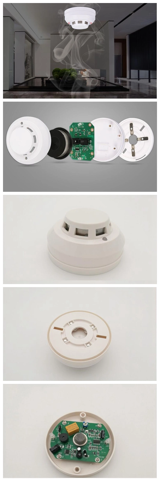 Wholesale 4 Wire Conventional Optical Smoke and Fire Sensor/Detector