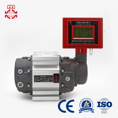 Caudalímetro de aire comprimido gas nitrógeno oxígeno diversos gases Pantalla Digital electrónica medidor de flujo de raíces