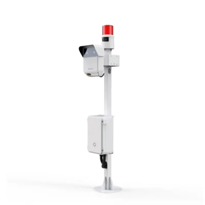  Sistema de vigilancia radar para la detección de intrusiones con sistema de cámaras de CCTV