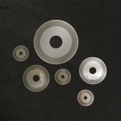  Foto Grabado químico óptico de precisión de acero inoxidable disco del codificador