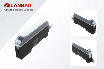  Venta caliente Lanbao Fd2 Pantalla digital de fibra óptica de la posición del sensor de amplificador