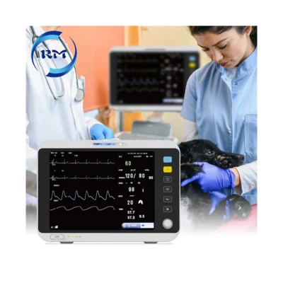  Hot Sale 6 Monitor de Salud de mascotas Digital Multi-parámetro con EtCO2 Para mascotas