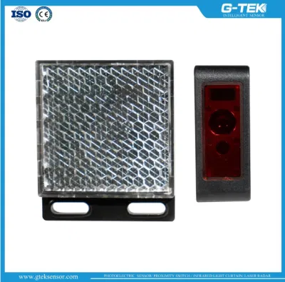  Sensor óptico de reflector láser para obturador de rodillo de alta velocidad