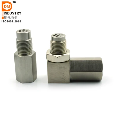 Universal Cel Fix Check Motor Light Eliminator O2 sensor de oxígeno Adaptador separador extensor Bung catalizador Convertidor M18X1.5 60mm