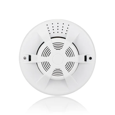  Ópticos aprobado CE Detector del sensor de humos y calor Tipo de batería