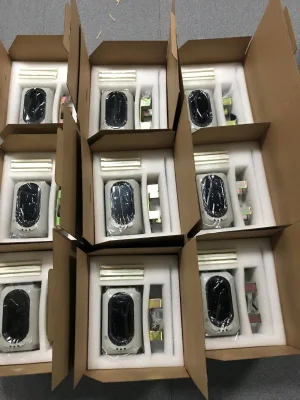 Detector de infrarrojos convencionales haz óptico el sensor de humo con cuatro espejo reflector