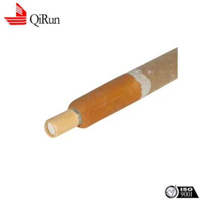  Sonda de temperatura y oxígeno de acero fundido sensor de oxígeno de ppm bajo Sonda