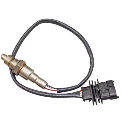  H&amp;L 4 Cable sonda de oxígeno anterior tapón negro OE 0258030289 Ratio de aire/combustible Sensor de Oxígeno para mí17