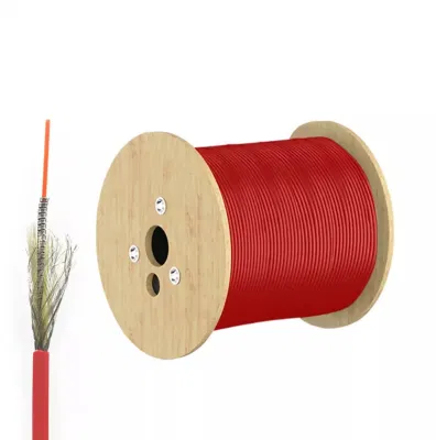  3,0 mm LSZH chaqueta roja multimodo OM1 62,5/125 1 Core Dst temperatura blindado Cable de fibra óptica de sensores distribuidos