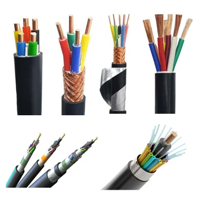  Cable de registro de fibra óptica para el registro de pozos de cable eléctrico Oilfield Cable Geofísico cable 8,18 (5/16 mm) cable de registro