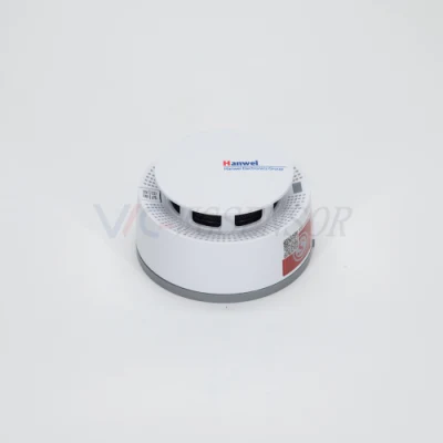  Meet EN14604 Detector de alarma de humo inalámbrico operado por batería Gas doméstico Alarma