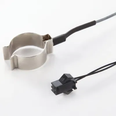  Material PVC abrazadera para cable plano de canalización de agua tipo Sensor de temperatura NTC de acero inoxidable tubo óptico digital personalizada estándar