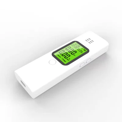  Nuevo diseño de alcoholemia Tester portátil Alcohol alcoholímetro Sensor para uso profesional y personal de apoyo de los datos cargados