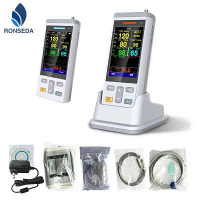  Vt200A Monitor de signos vitales de mano de equipos para Monitor de paciente Adulto, Neonato, niño utilice