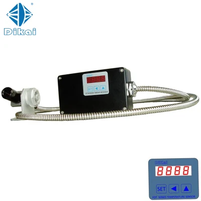  Sensor de temperatura por infrarrojos de fibra óptica Termómetro IR con la función de la purga de aire