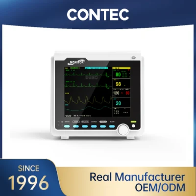  Real Fabricante Contec Cms6000 FDA CE equipos médicos signo vital Monitor de paciente