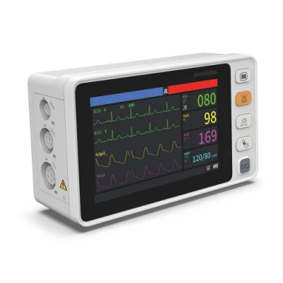  Contec China Bedside Equipo médico Monitores Hospital signos vitales portátil Monitor de paciente