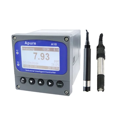  Sensor óptico industrial Do Medidor de análisis de oxígeno disuelto en línea para acuarios