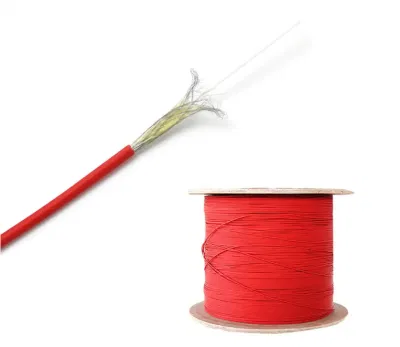 Cable de fibra óptica de detección de temperatura distribuida funda ignífuga simple Modo cable de fibra óptica