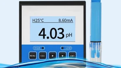 La conductividad Analizador en línea la humedad del suelo del sensor de pH-metro