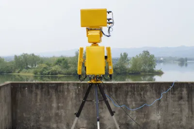  El sensor de detección de intrusiones Radar para la protección del sitio crítico de seguridad y alarma.