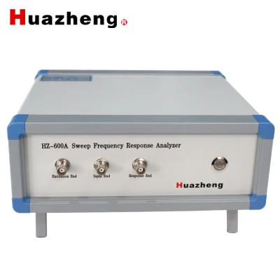  Hz-600A Analizador de respuesta de frecuencia de barrido SFRA para análisis de deformación de bobinado del transformador
