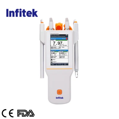  Medidor de calidad de agua multiparamétrico portátil Infitek/ Analizador multiparamétrico