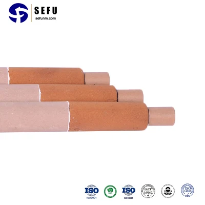  Fabricación de termopares de inmersión rápida Sonda de medición de oxígeno Sensores metalúrgicos