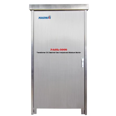  Análisis de gas disuelto de aceite de transformador y monitor de humedad