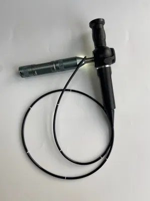 Microscopio óptico de mano con tubo flexible, lente de cámara 4mm, función de enfoque, sonda 1m