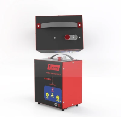  Auto Smoke Tester Kutore KSD-201 Detector de fugas de la máquina de humo Automoción Analizador de gases de escape Car Evap Gas Leakage Locator tubo de aceite Generador de humo