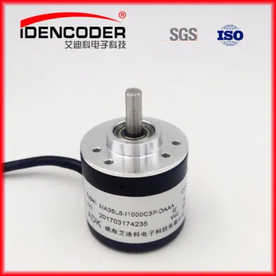  Adk A58L10 de diámetro exterior. 58mm Shaflt resolución óptica de 10mm Codificador incremental de IP54
