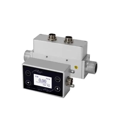 Digital 4-20mA RS485 Micro Propane Oxygen CO2 flujo de masa térmica Metro