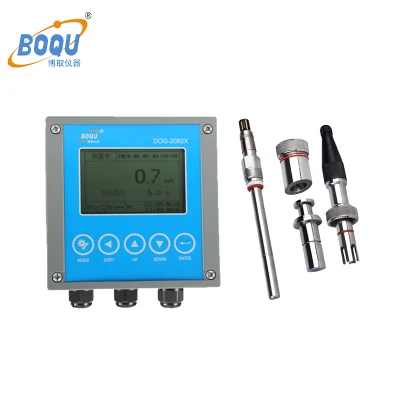  Perro Boqu-2082X de alta temperatura y resistencia a la presión de 4-20 mA y Modbus RS485 en línea de salida de la medición de oxígeno disuelto