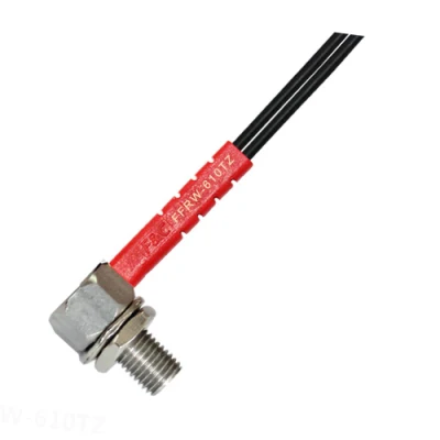  Sensor de fibra óptica de ángulo recto OEM M6 con fibra de alta precisión