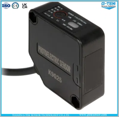 IP67 salida de relé sensor óptico difuso para dos alas de alta capacidad Puerta giratoria