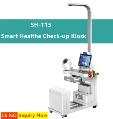  SH-T15 Balance electrónico presión arterial Revisión médica Hospital Self Service Quiosco