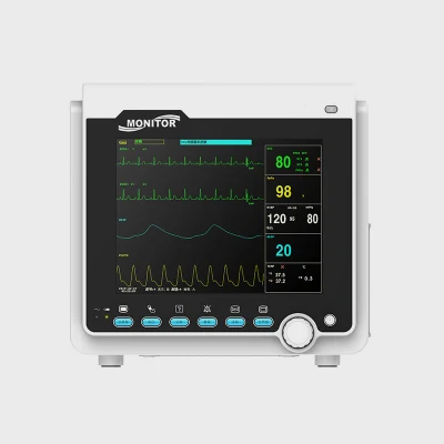  Monitor veterinario multiparamétrico portátil de pantalla grande de 8 pulgadas