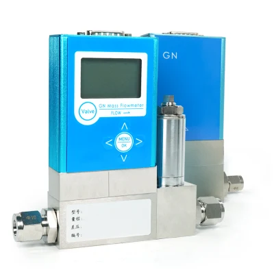  Sensor de flujo de alta precisión vapor, gas de amoníaco, biogás, caudalímetro de aire de nitrógeno oxígeno de área variable Medidor de flujo de masa de gas natural