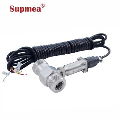 Medidor de flujo de aire comprimido Caudalímetro oxígeno compensar 50 Lpm Medic turbina del flujómetro