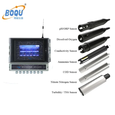  Boqu mpg-6099 Análisis de agua multiparamétrica en línea para aguas residuales Analizador de calidad planta de tratamiento de aguas residuales Cod/BOD/TSS/pH