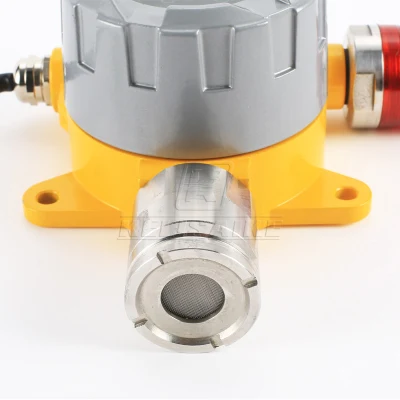  4-20 mA/RS485 O2 fija alarma del detector de gas para la vigilancia de la industria
