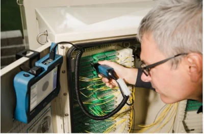  Sonda de inspección de fibra FIP-410B-APC con puntas APC SC/APC