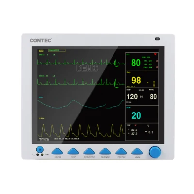  Contec CMS8000 emergencia médica barata Multi-Parameter Monitor de paciente portátil