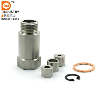  Cel Universal arreglar luz Check Engine Eliminator O2 Adaptador de sensor de oxígeno Extender el espaciador Bung Catalizador M18x1,5
