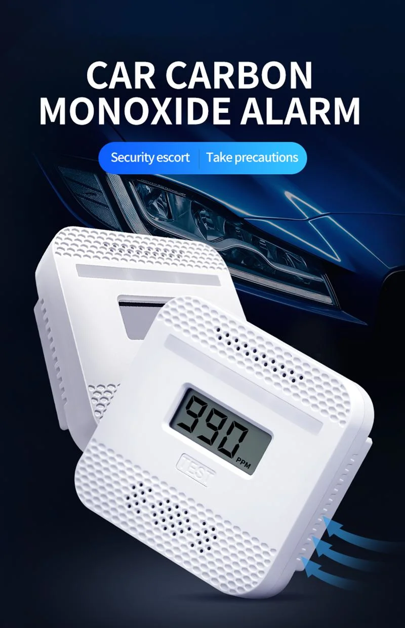 Gas Leak Alarm Standalone Combustible Co Detector Sensor Home Security