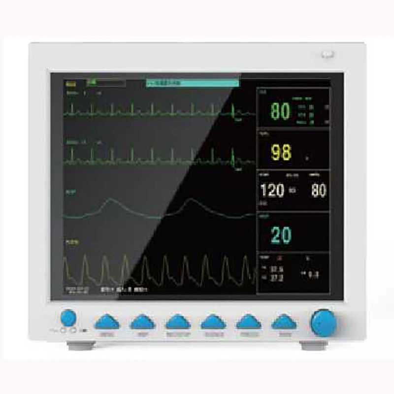 Portable 5-Inch Touch Screen Veterinary Multiparameter Monitor